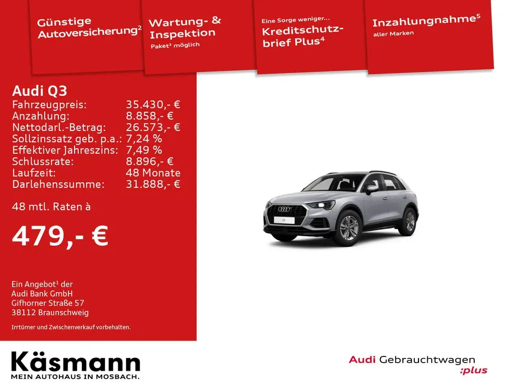 Photo 1 : Audi Q3 2023 Diesel