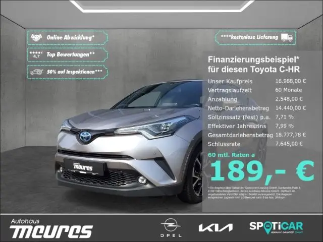 Photo 1 : Toyota C-hr 2019 Hybrid