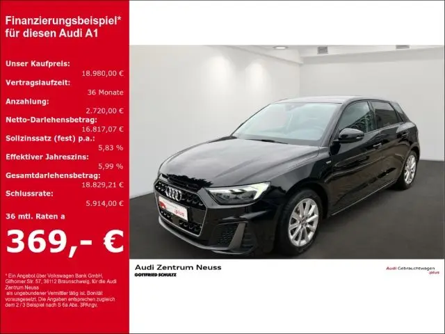 Photo 1 : Audi A1 2020 Essence