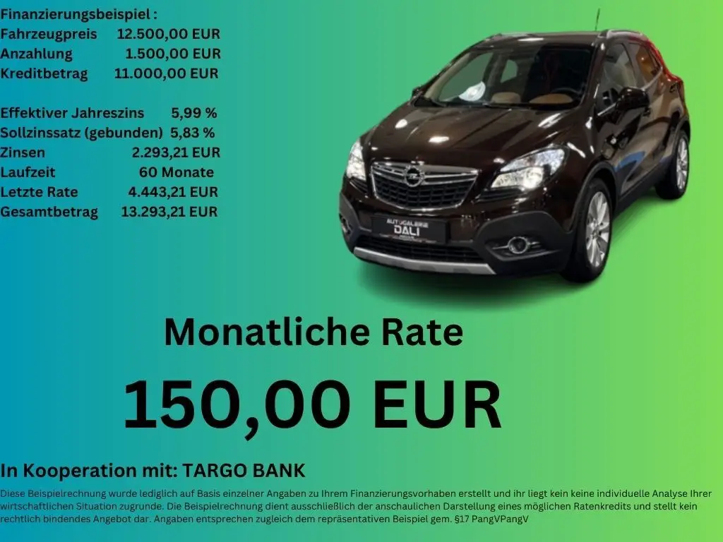 Photo 1 : Opel Mokka 2015 Petrol