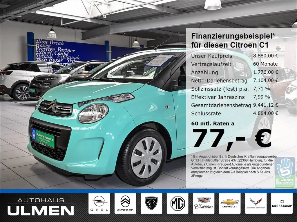 Photo 1 : Citroen C1 2019 Essence