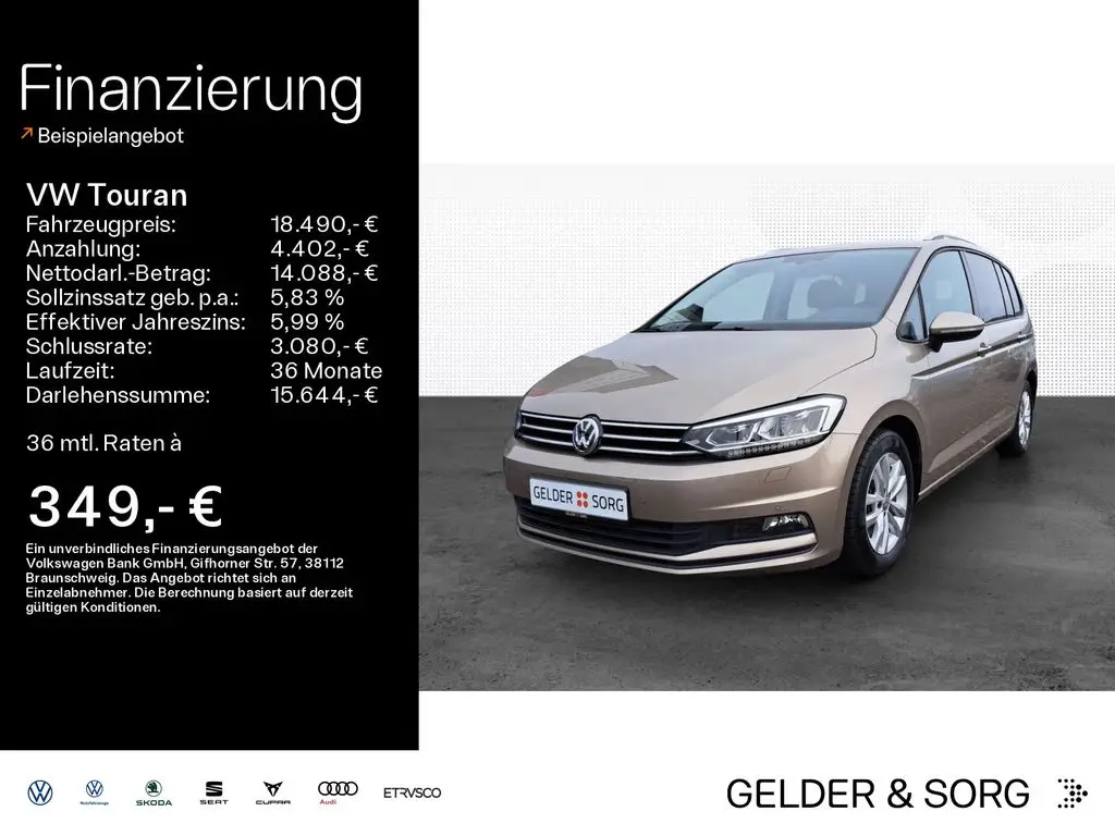 Photo 1 : Volkswagen Touran 2017 Petrol