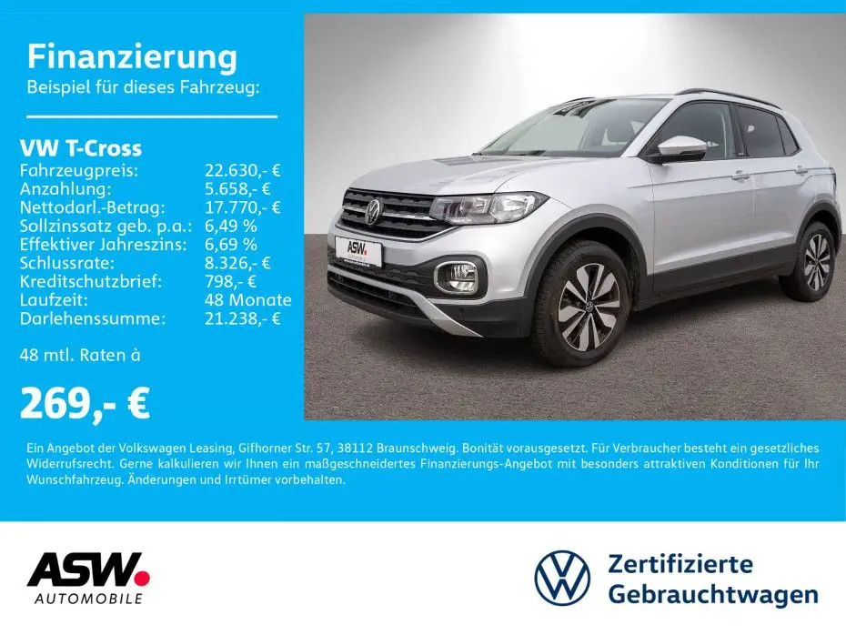 Photo 1 : Volkswagen T-cross 2024 Petrol