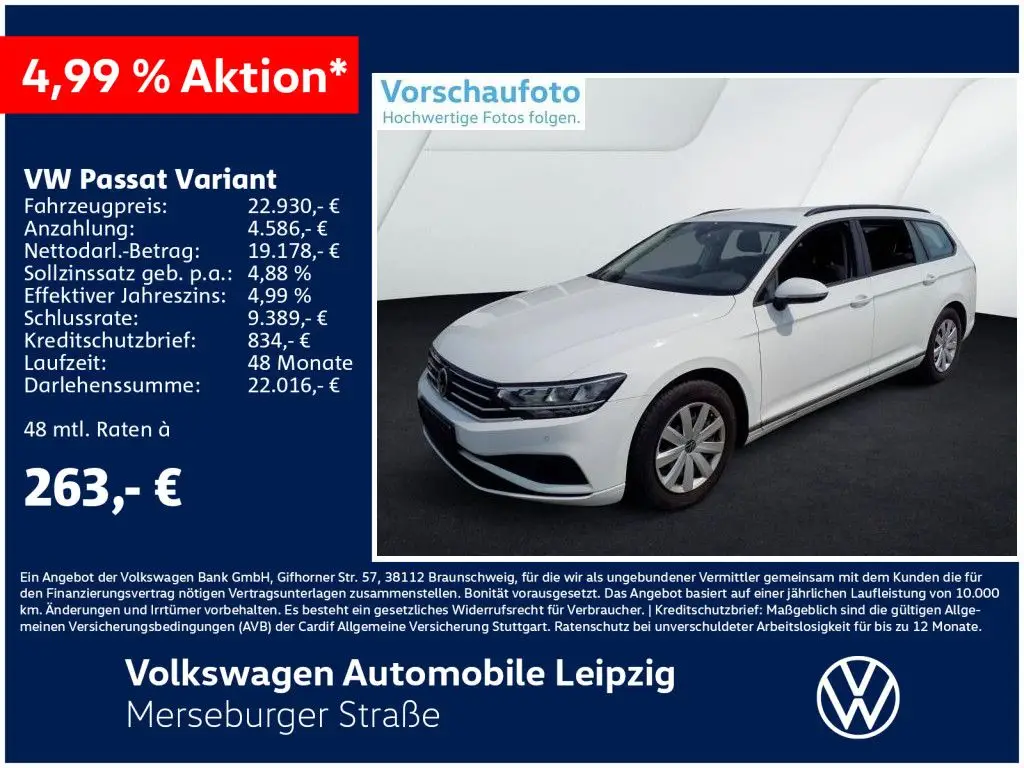 Photo 1 : Volkswagen Passat 2021 Petrol