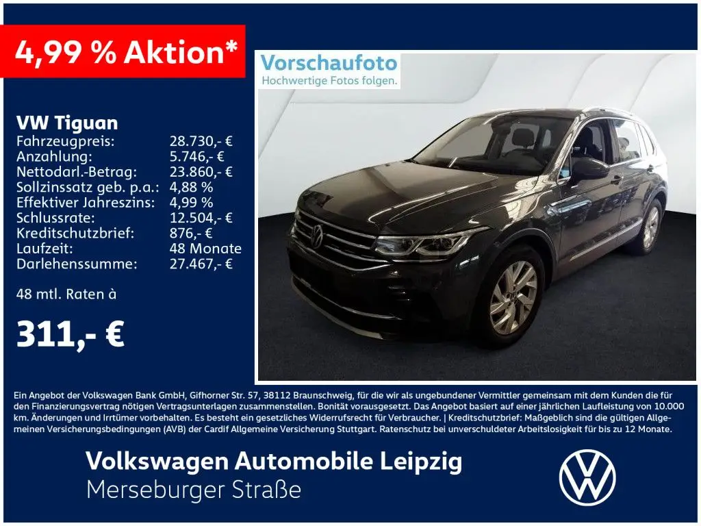 Photo 1 : Volkswagen Tiguan 2021 Diesel