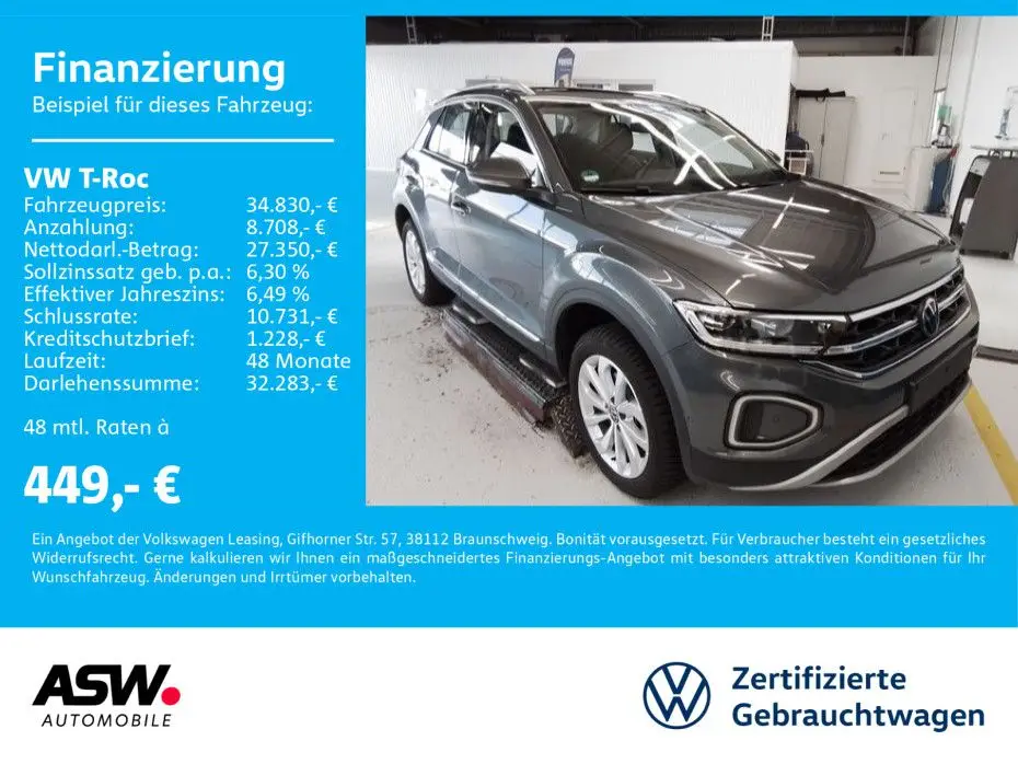 Photo 1 : Volkswagen T-roc 2024 Petrol