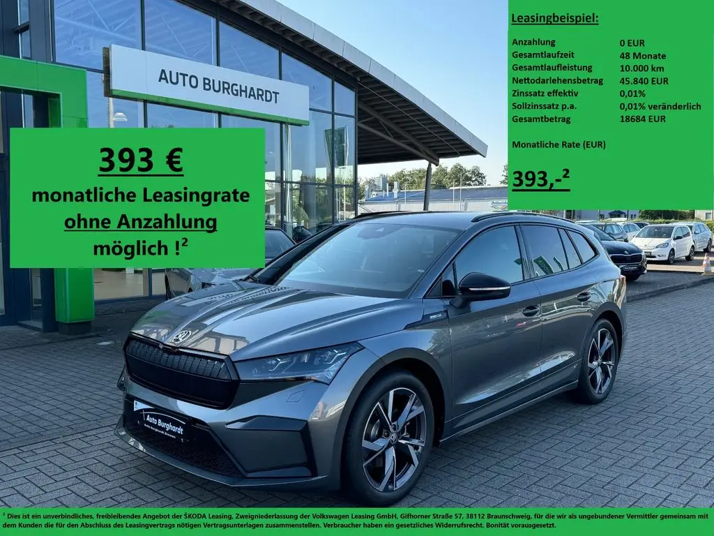 Photo 1 : Skoda Enyaq 2024 Non renseigné