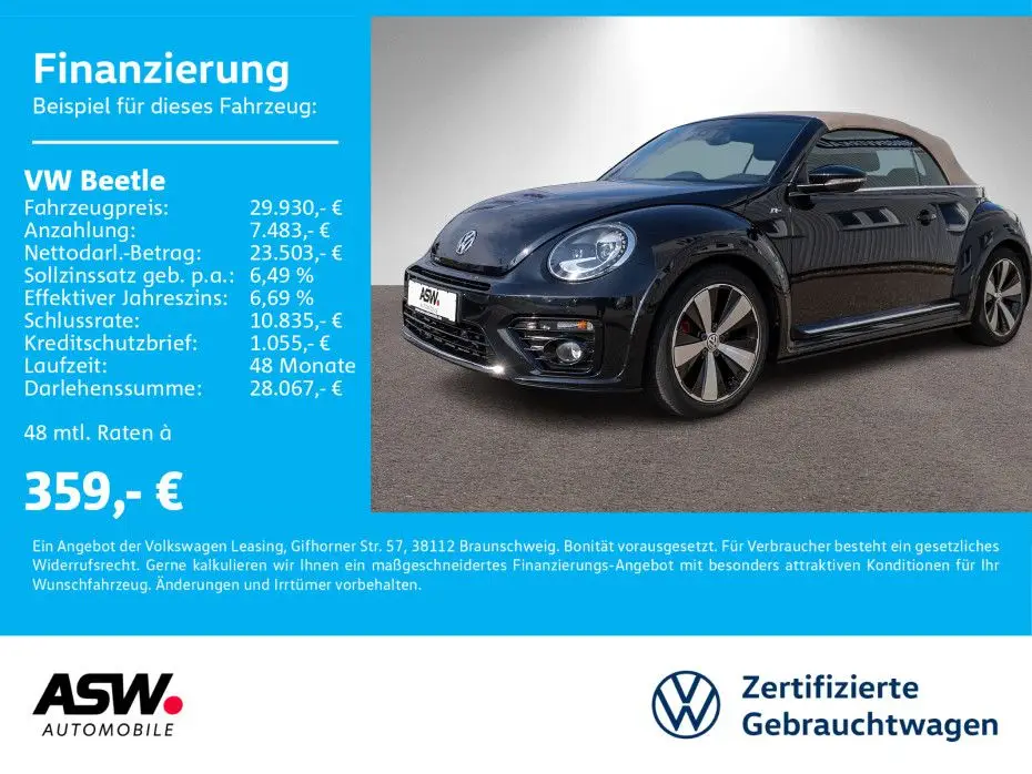 Photo 1 : Volkswagen Beetle 2018 Essence