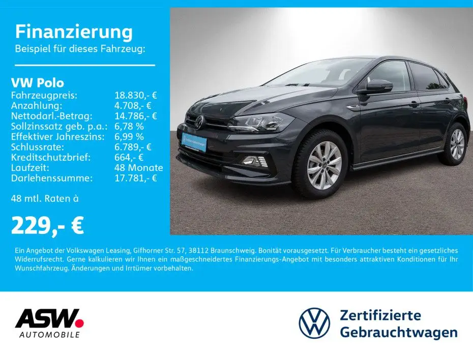 Photo 1 : Volkswagen Polo 2020 Essence