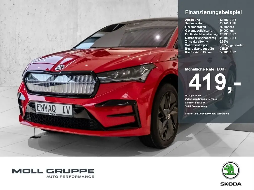 Photo 1 : Skoda Enyaq 2024 Non renseigné