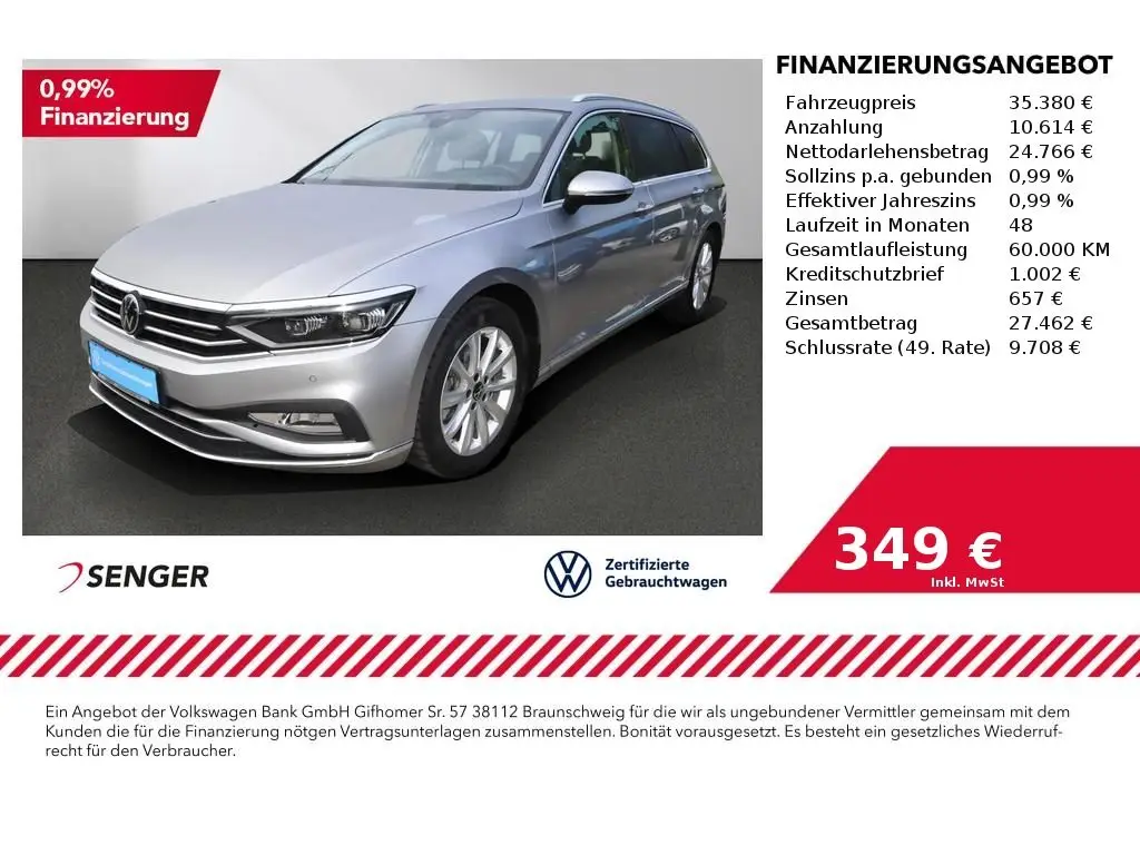 Photo 1 : Volkswagen Passat 2024 Diesel