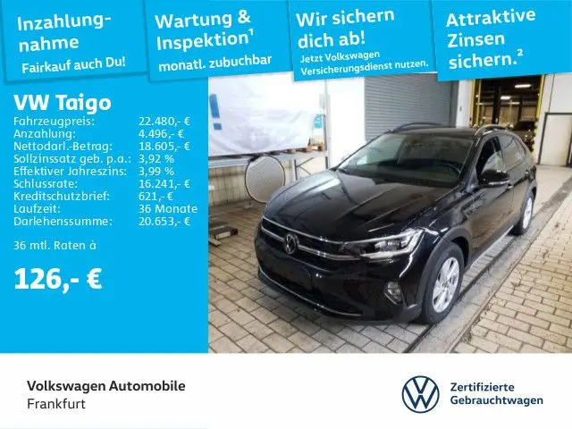 Photo 1 : Volkswagen Taigo 2023 Petrol