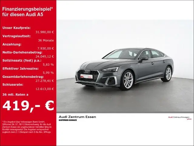 Photo 1 : Audi A5 2021 Essence