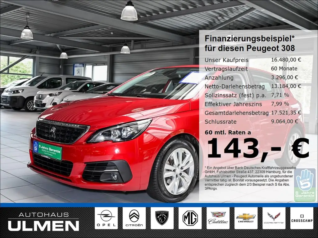 Photo 1 : Peugeot 308 2021 Essence