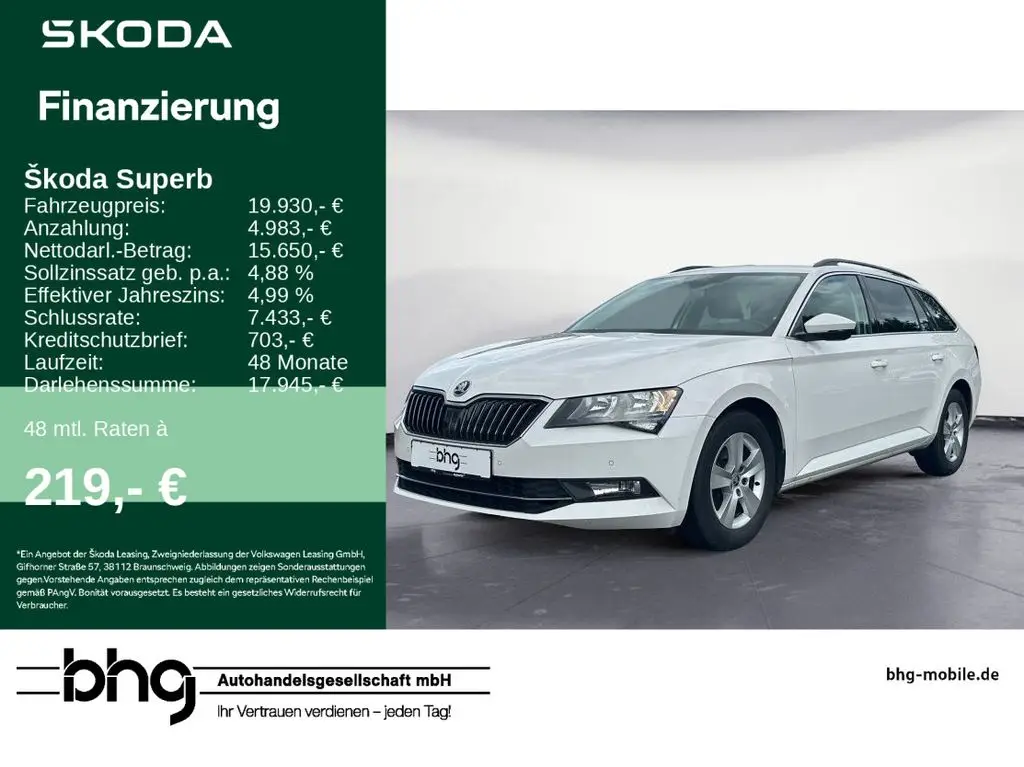 Photo 1 : Skoda Superb 2019 Petrol