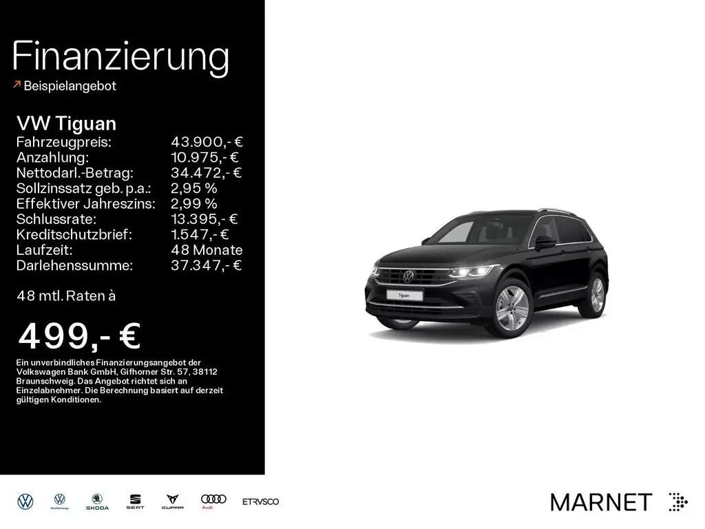 Photo 1 : Volkswagen Tiguan 2024 Petrol