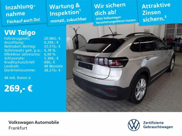 Photo 1 : Volkswagen Taigo 2023 Petrol