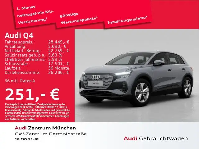 Photo 1 : Audi Q4 2022 Non renseigné