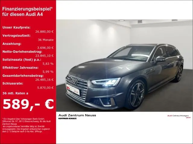 Photo 1 : Audi A4 2019 Diesel