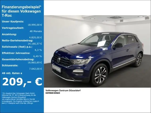 Photo 1 : Volkswagen T-roc 2020 Petrol