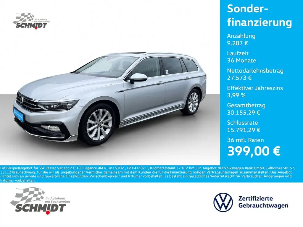 Photo 1 : Volkswagen Passat 2021 Essence