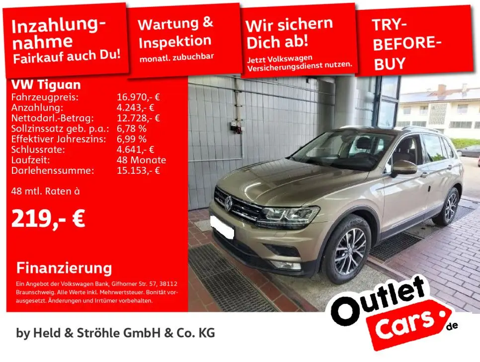 Photo 1 : Volkswagen Tiguan 2016 Essence