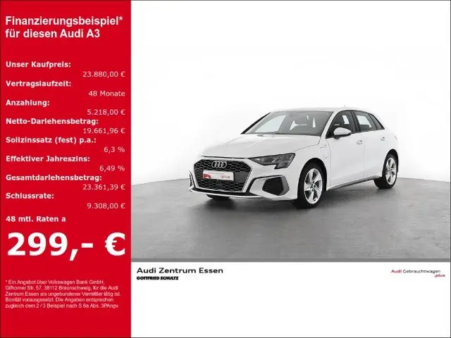 Photo 1 : Audi A3 2022 Hybride