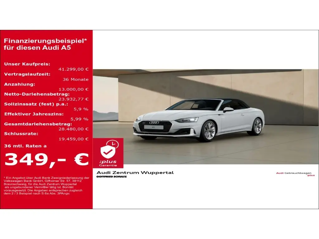 Photo 1 : Audi A5 2022 Essence