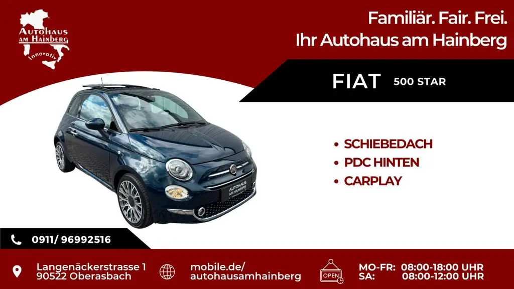 Photo 1 : Fiat 500 2021 Petrol