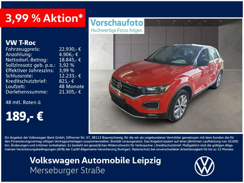 Photo 1 : Volkswagen T-roc 2020 Essence