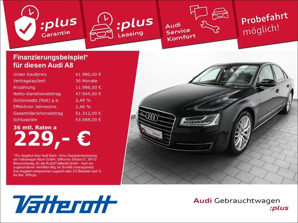 Photo 1 : Audi A8 2016 Diesel