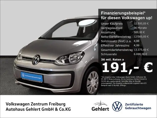 Photo 1 : Volkswagen Up! 2021 Petrol