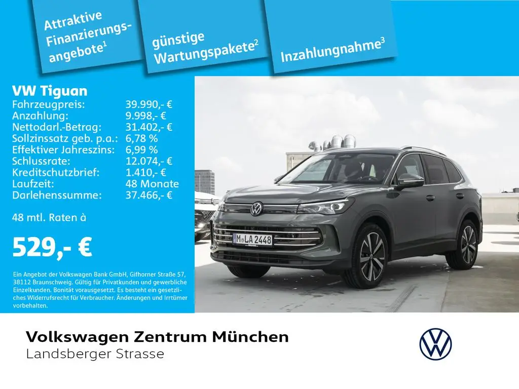 Photo 1 : Volkswagen Tiguan 2024 Essence