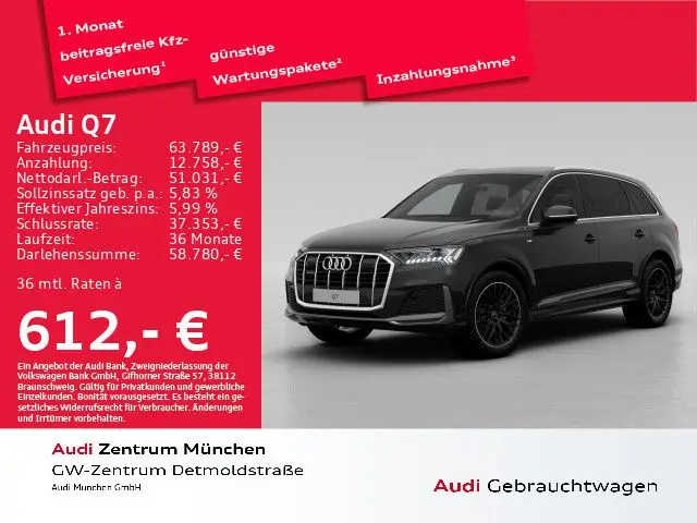 Photo 1 : Audi Q7 2021 Diesel