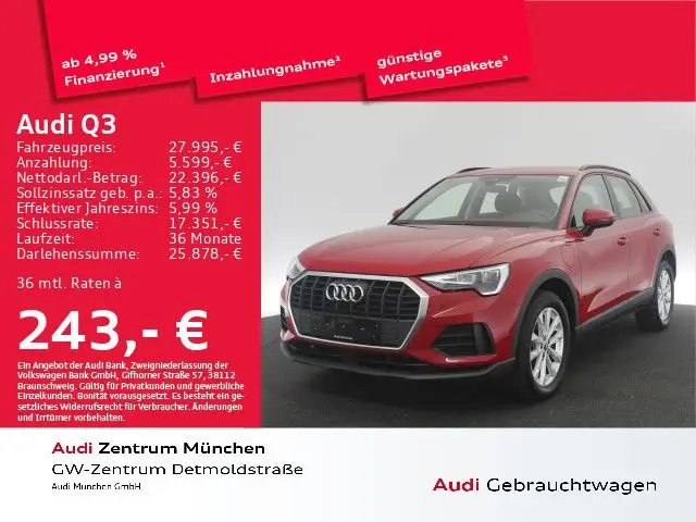 Photo 1 : Audi Q3 2021 Hybrid