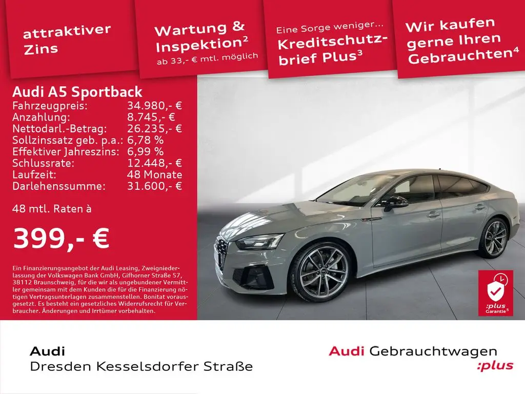 Photo 1 : Audi A5 2021 Diesel