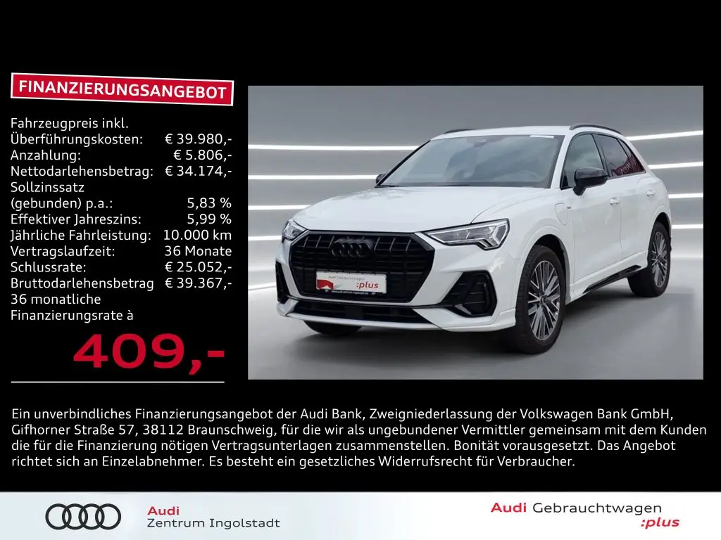 Photo 1 : Audi Q3 2023 Hybrid