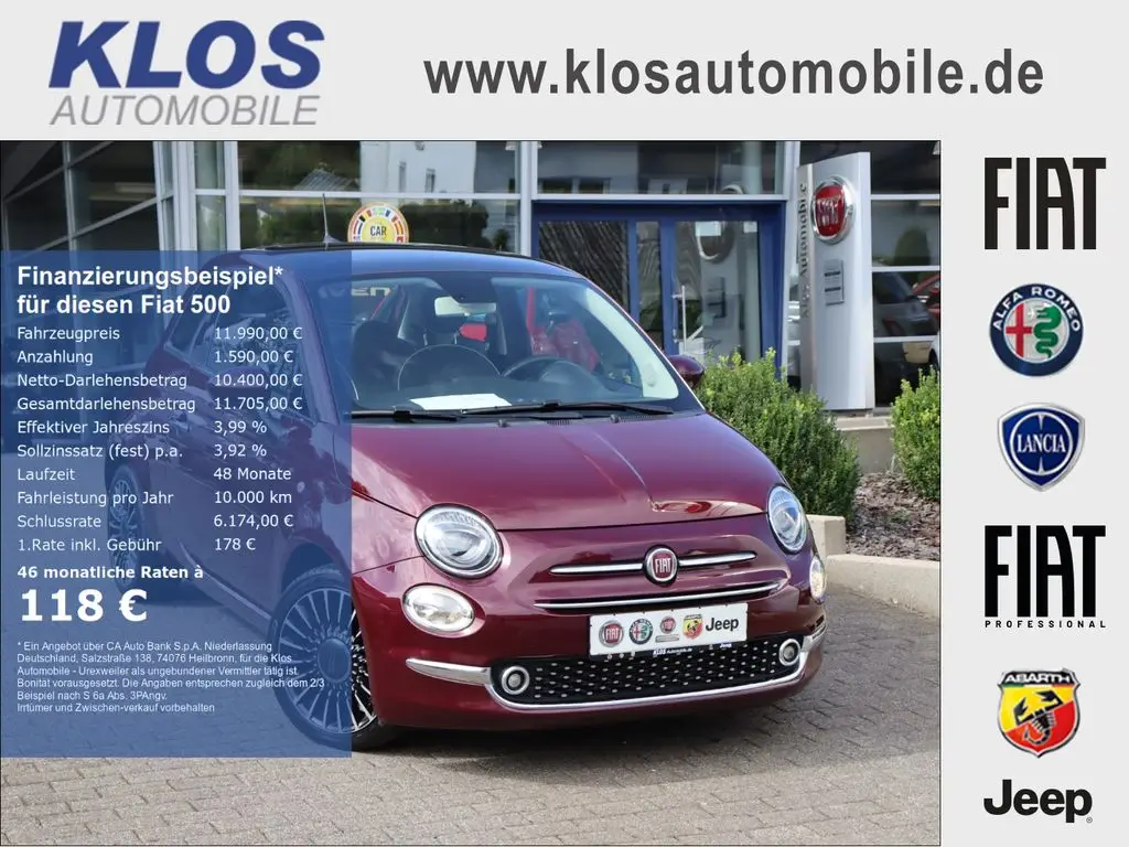 Photo 1 : Fiat 500 2019 Petrol