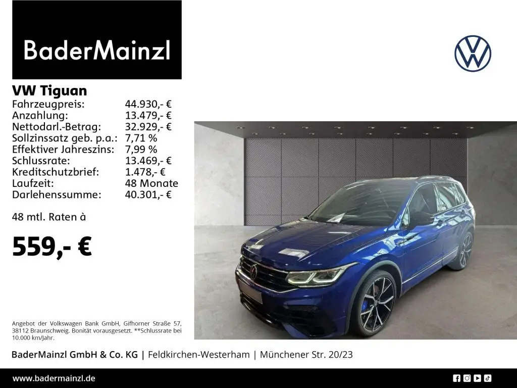 Photo 1 : Volkswagen Tiguan 2021 Essence