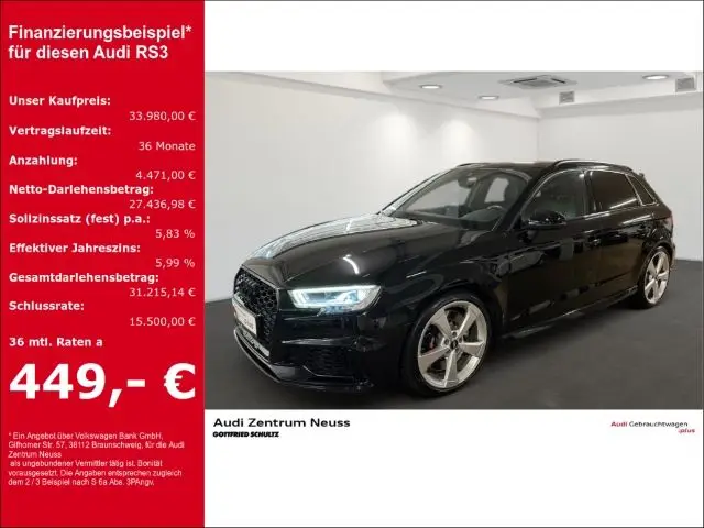 Photo 1 : Audi Rs3 2019 Essence