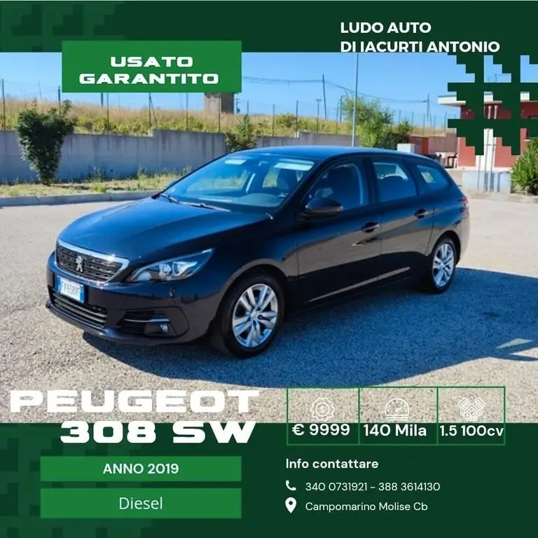 Photo 1 : Peugeot 308 2019 Diesel