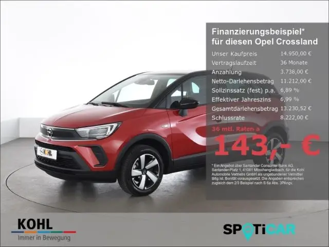 Photo 1 : Opel Crossland 2021 Essence