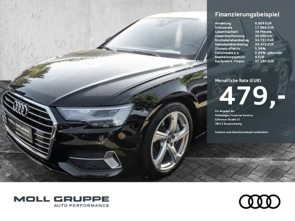 Photo 1 : Audi A6 2021 Hybride