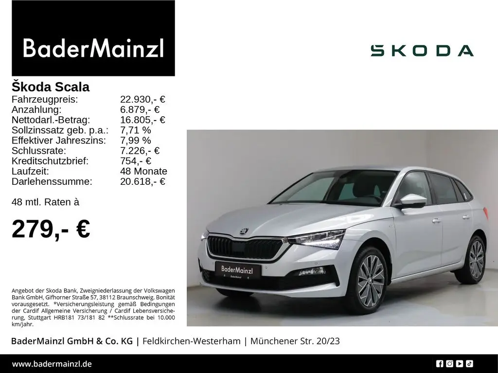 Photo 1 : Skoda Scala 2023 Petrol