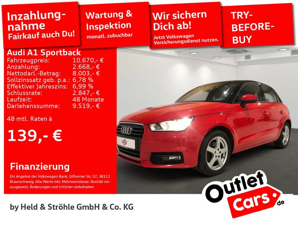 Photo 1 : Audi A1 2015 Petrol