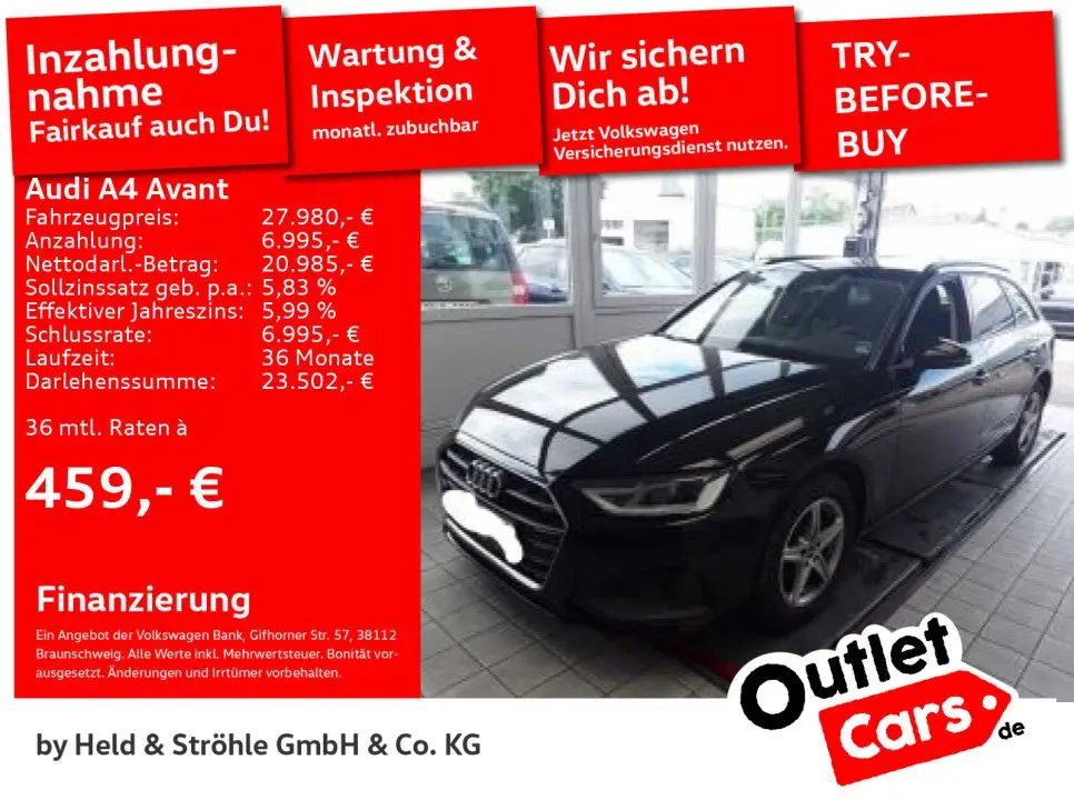 Photo 1 : Audi A4 2021 Diesel