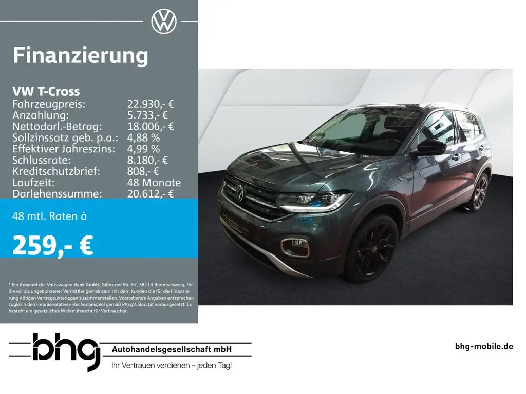 Photo 1 : Volkswagen T-cross 2022 Petrol