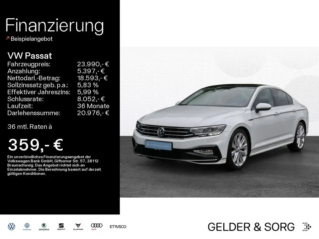 Photo 1 : Volkswagen Passat 2020 Diesel