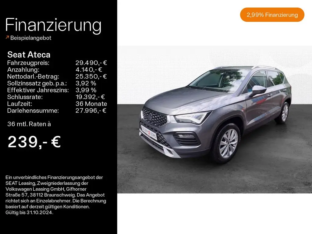 Photo 1 : Seat Ateca 2023 Diesel