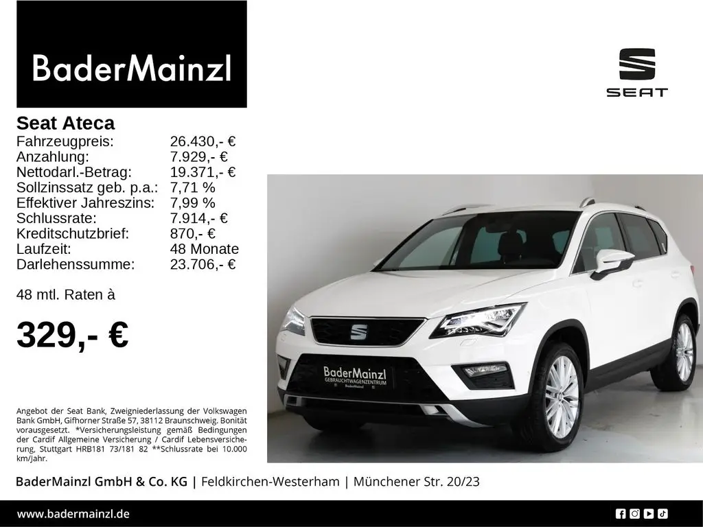 Photo 1 : Seat Ateca 2020 Diesel